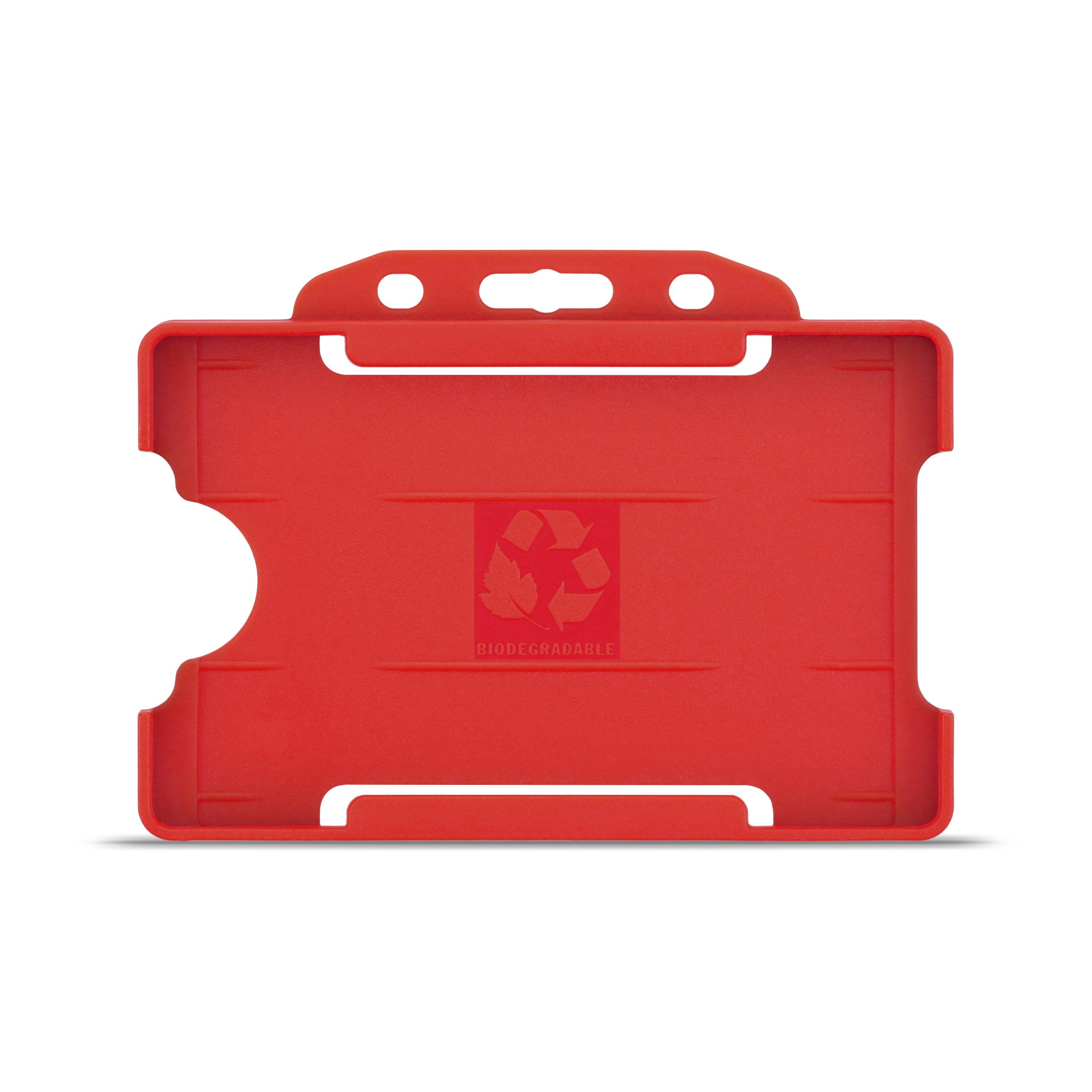 54mm X 86mm (Credit Card Size) Card Holder Red