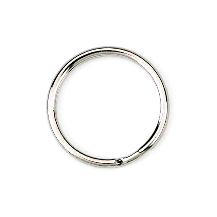 7mm Split Ring Nickel Plated.